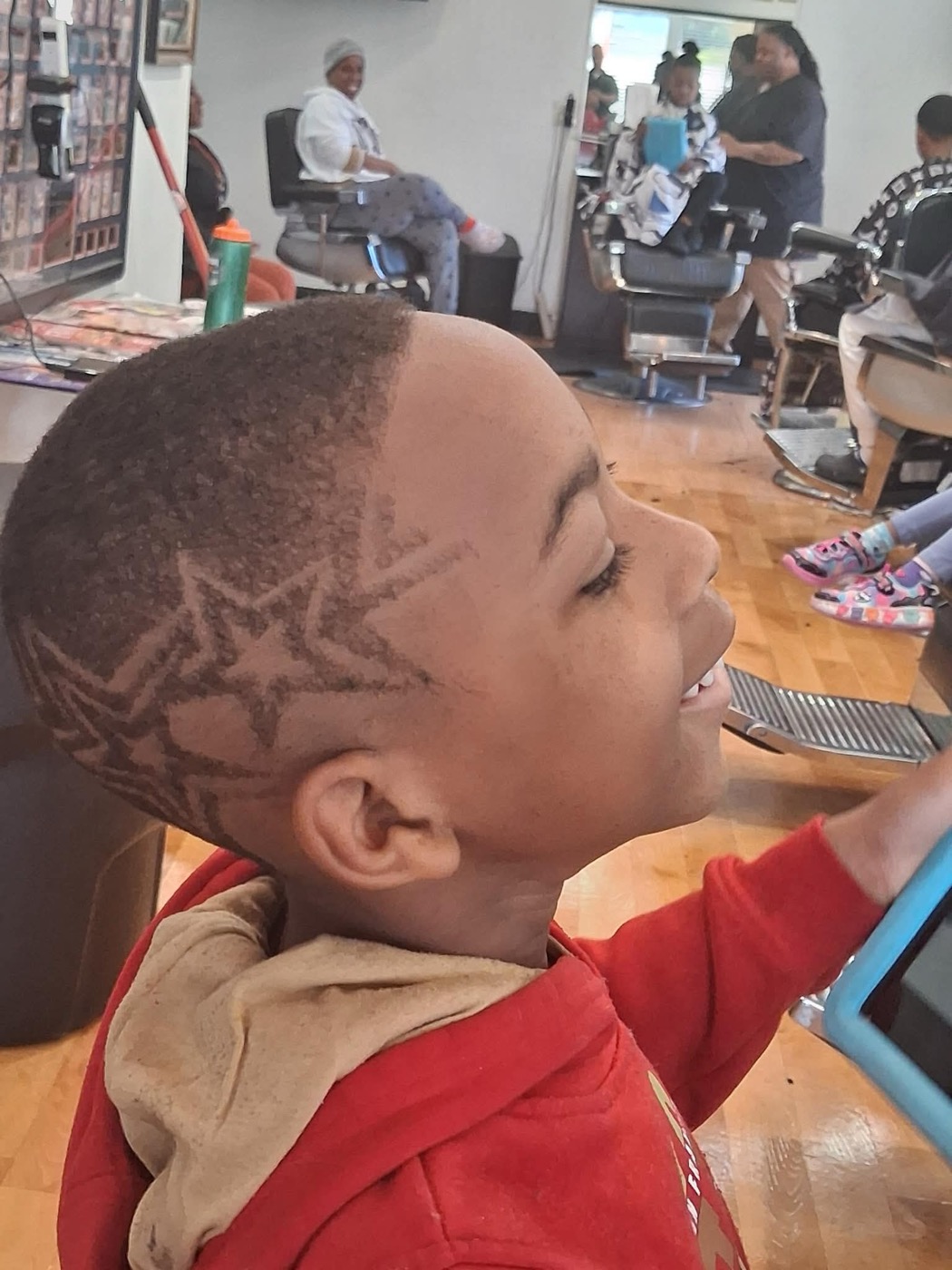 Taper and line-up by Style Masters Barbershop